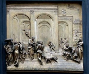 The Isaac Panel from Ghiberti's "Gates of Paradise", Florence