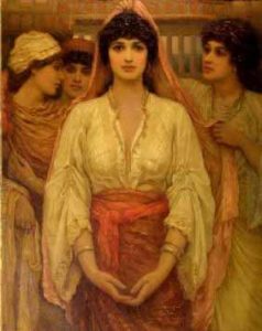 MARRIAGE, WOMEN IN THE BIBLE: THE BRIDE, by Frederick Goodall