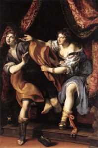 Joseph and Potiphar's Wife, Ludovico Cigoli, 1610