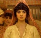The Bride, Frederick Goodall, detail
