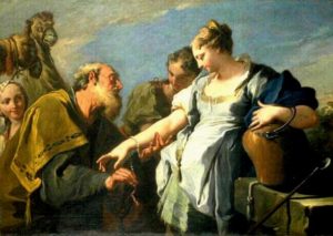 Giambattista Pittoni, Eliezer and Rebecca