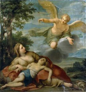 'Hagar and the Angel', Marcantonio Franceschini