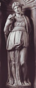 Leah, statue by Michelangelo, Rome