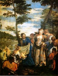 Moses found, Paolo Veronese