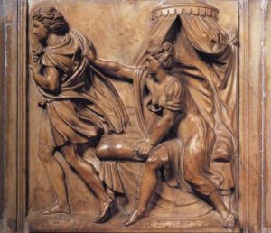 Properzia de Rossi, Joseph and Potiphar's Wife