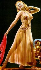 Rita Hayworth as Salome in the Dance of the Seven Veils