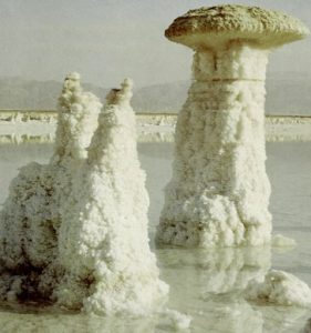 Pillars of salt