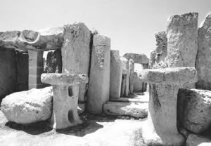Monolithic stone altar in Malta