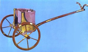 Egyptian chariot circa 15th century BC